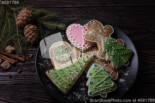 Image of New year homemade gingerbread