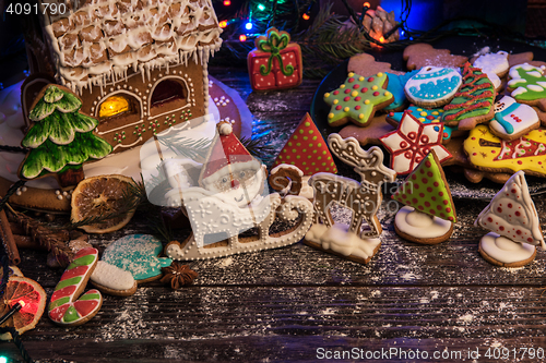 Image of Gingerbreads for new years and christmas