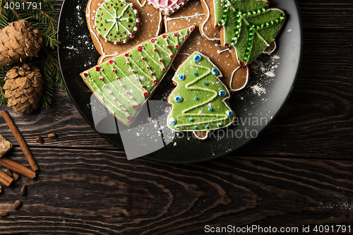 Image of New year homemade gingerbread