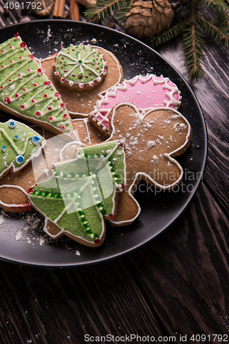 Image of New year homemade gingerbread