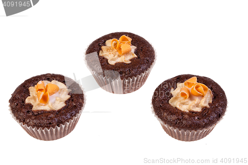 Image of Cakes On Isolated Background