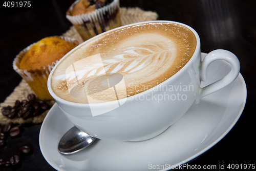 Image of White Cup Of Latte