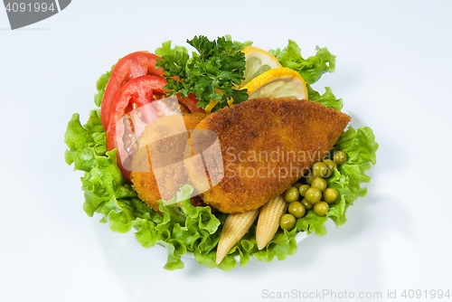 Image of Cutlets And Vegetables