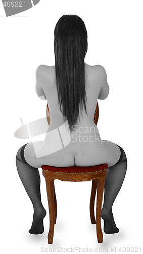 Image of Sitting on a chair