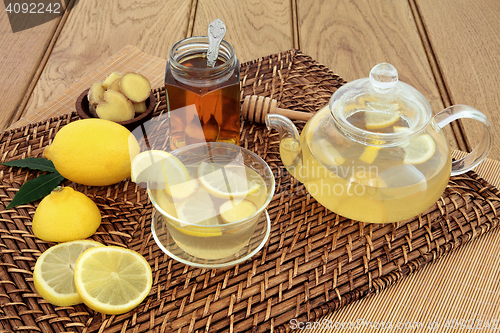 Image of Honey Lemon and Ginger Drink