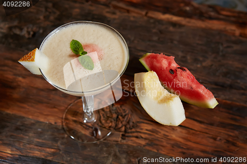 Image of Freshly Blended Fruit Smoothies