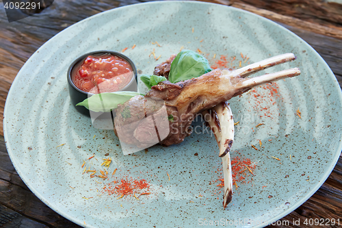 Image of Organic Grilled Lamb Chops