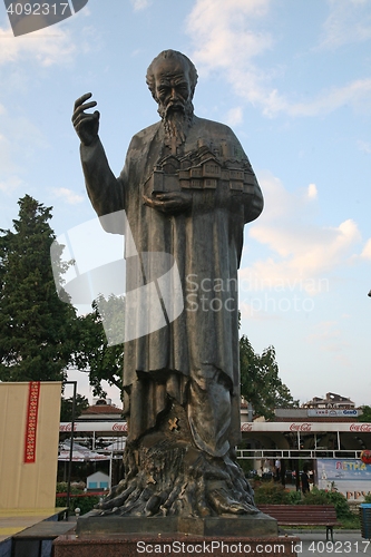 Image of Monument of Saint Clement in Ohrid, Macedonia