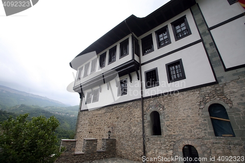 Image of St. John the Baptist (Sv. Jovan Bigorski) Monastery near Ohrid, Macedonia.