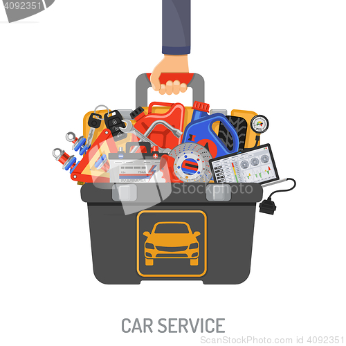 Image of Car Service Concept