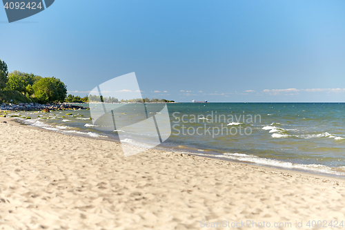 Image of baltic sea beach