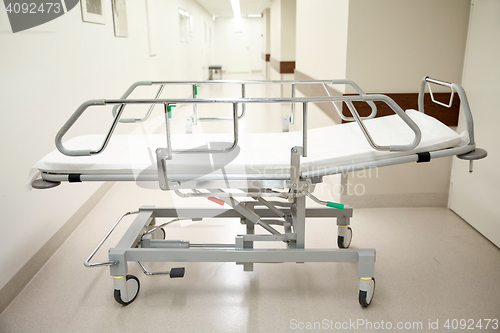 Image of hospital gurney or stretcher at emergency room