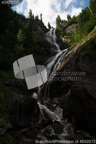 Image of Valley of Falling Waters, Malta High Alp Street, Carinthia, Aust