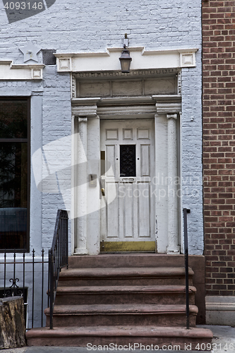 Image of Door, part of a home, NYC