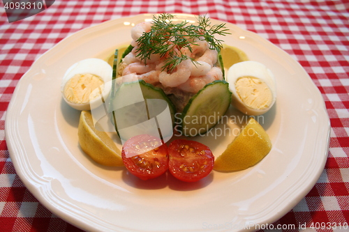 Image of Sanwich with shrimps