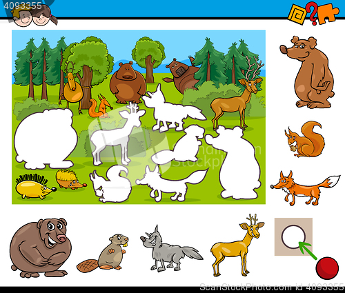 Image of cartoon activity for kids