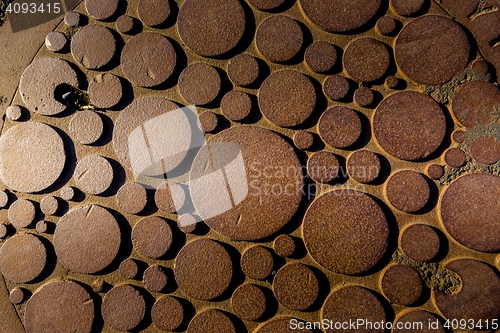 Image of Abstract metal texture