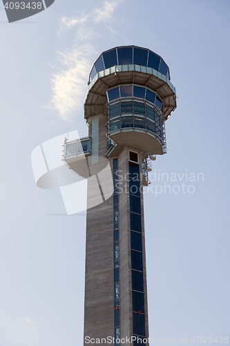 Image of Communications tower against sky