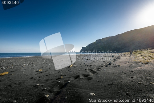 Image of Beach near Vik Iceland