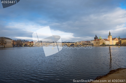 Image of Prague morning Czech Republic