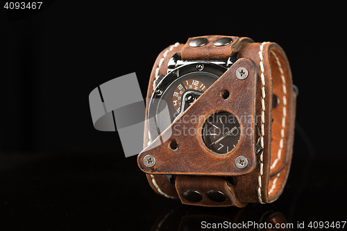 Image of unusual watches. several alternatives dials