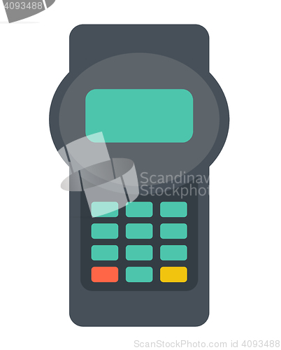 Image of Credit card reader.
