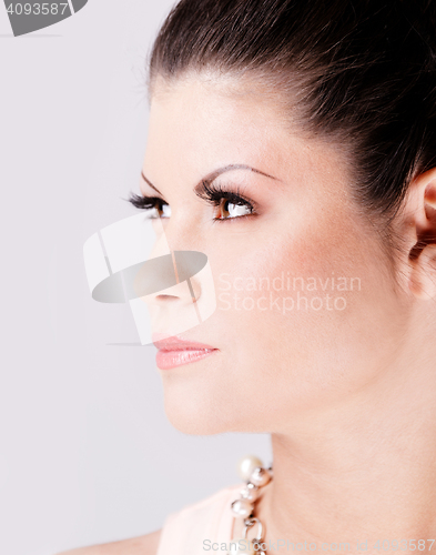 Image of Beautiful Fashion Luxury Makeup