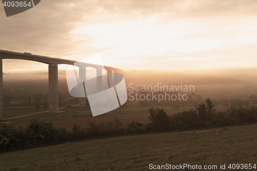 Image of Large highway viaduct ( Hungary)