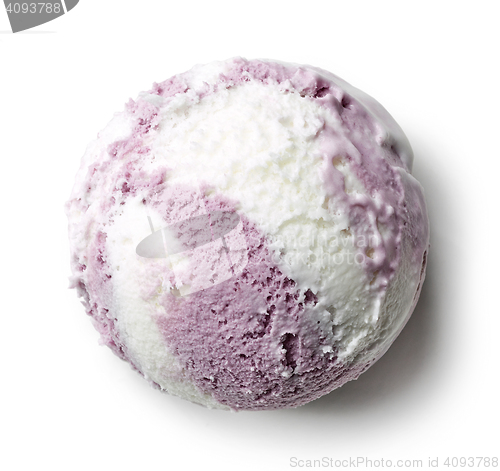 Image of ice cream ball