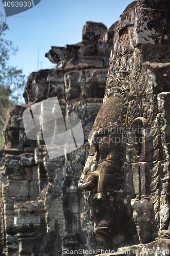 Image of Bayon Temple At Angkor Wat, Cambodia