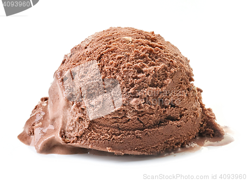 Image of chocolate ice cream