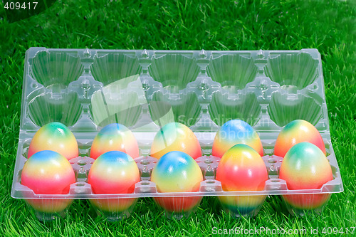 Image of Easter eggs