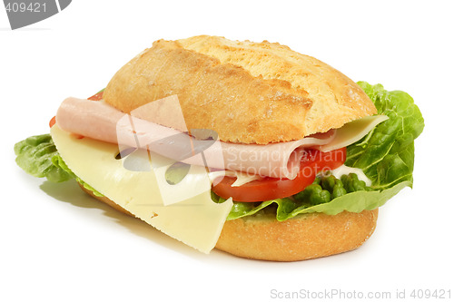 Image of Ham cheese sandwich