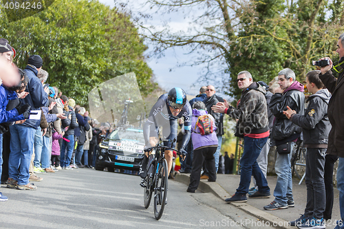 Image of The Cyclist Geraint Thomas - Paris-Nice 2016