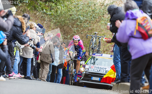 Image of The Cyclist Louis Meintjes - Paris-Nice 2016