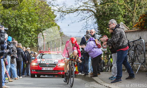 Image of The Cyclist Ilnur Zakarin - Paris-Nice 2016