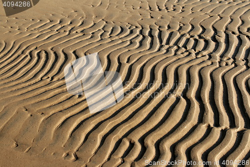 Image of  Sand wavy abstract pattern