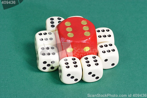 Image of Red dice