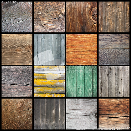 Image of different wood textures for your design