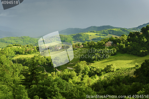 Image of Stormy landscae near Urbino