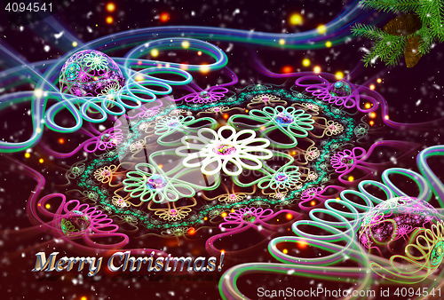 Image of Beautifully designed Christmas greetings.