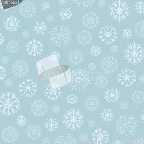 Image of Gorgeous snowflakes background 