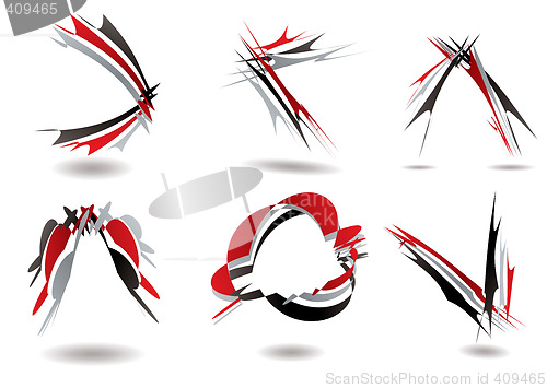 Image of ribbon logo twist