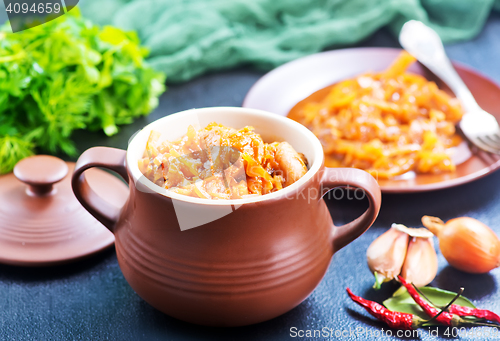 Image of stewed cabbage