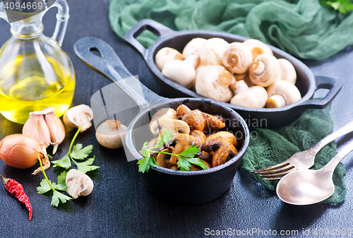 Image of fried mushrooms