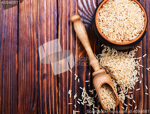 Image of raw rice