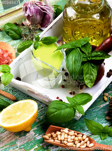 Image of Fresh Pesto Sauce