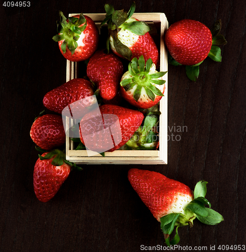 Image of Fresh Ripe Strawberries
