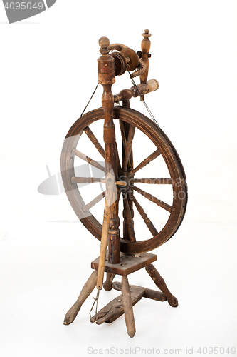 Image of Old Spinning Wheel