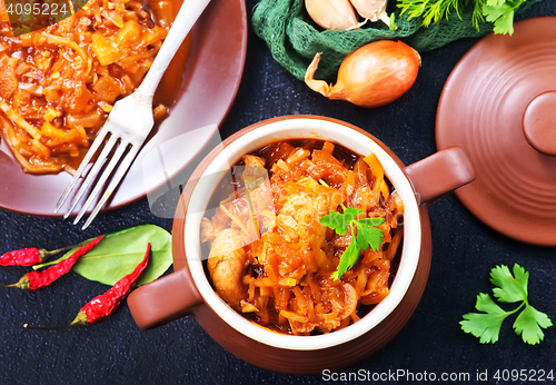 Image of stewed cabbage